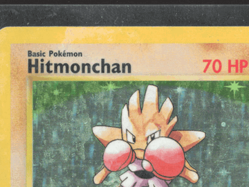 1999 Base Set Hitmonchan Holo Rare #7/102