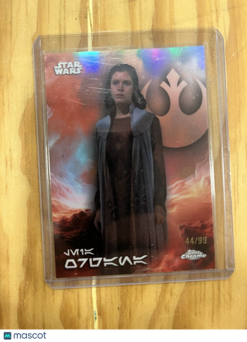 TOPPS CHROME STAR WARS GREEN REFRACTOR #Unspecified