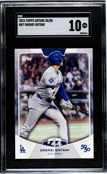 2024 Topps Ohtani 50/50 #87 Shohei Ohtani 50/50 SGC 10