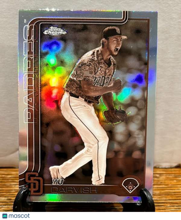 2025 Topps Chrome - Sepia Refractors Yu Darvish #186