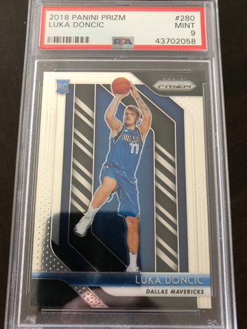 Luka Doncic Prizm 280 PSA 9 mint 