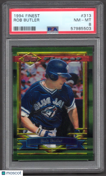 1994 Finest Rob Butler #313 PSA 8