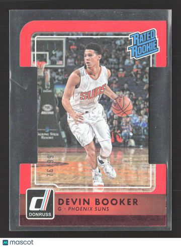 2016 Panini Donruss Devin Booker #223 Red /99