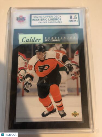 1992-93 Upper Deck Eric Lindros #CC6 Insert KSA 8.5