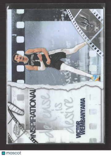 2025 Topps Chrome Basketball Inspirational Victor Wembanyama #IP-6 Refractor