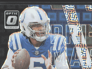 2023 Panini Donruss Optic Prizm Primary Colors Anthony Richardson Indianapolis Colts RC Trading Card #1 /25
