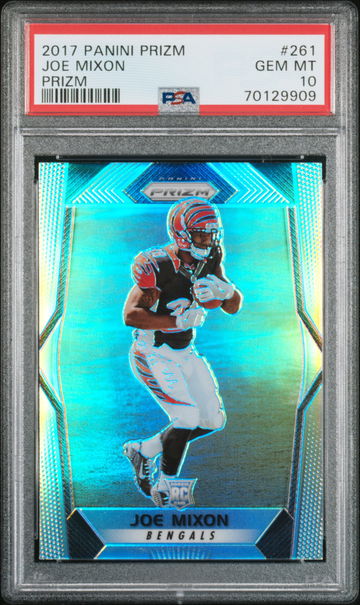 2017 Panini Prizm Joe Mixon Rookie Prizm #261 Bengals PSA 10 GEM MINT RC