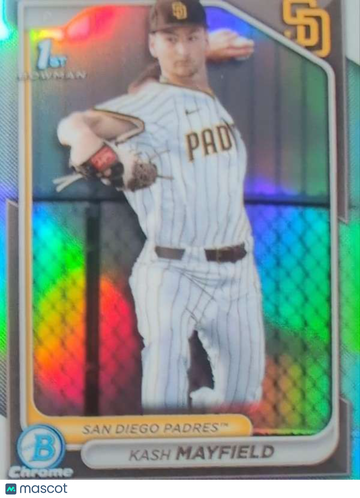 2024 Bowman Draft - Chrome Refractor Kash Mayfield #BDC-70