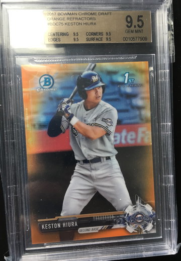 Keston Hiura orange