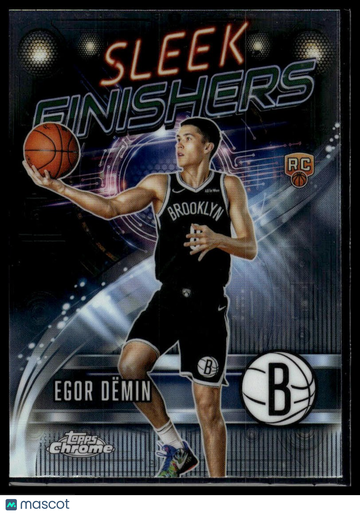 2025-26 Topps Chrome Egor Dëmin #SF-29 Sleek Finishers
