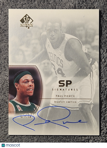 2003 Upper Deck SP Authentic SP Signatures #PP Paul Pierce