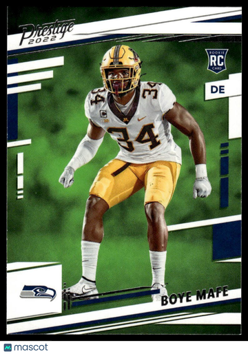 2022 Panini Prestige Boye Mafe #387 RC