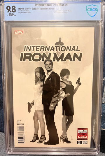 International Iron Man #1 C2E2 Exclusive 9.8