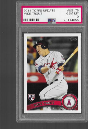 2011 Topps Update Mike Trout
