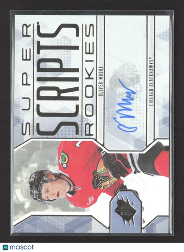 2026 Upper Deck SPx Super Scripts Rookies Oliver Moore #SSR-OM