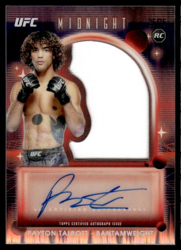 2025 Topps Midnight RRA-PT Payton Talbott Rookie Relic Autograph Rookie