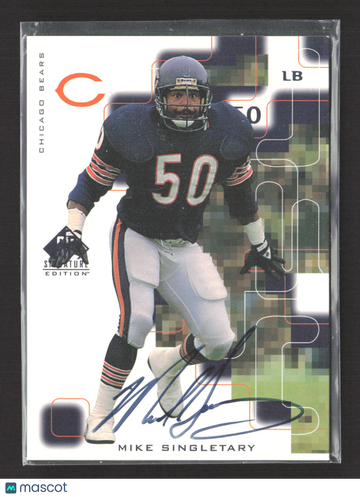 1999 Upper Deck SP Signature Edition Mike Singletary #CP