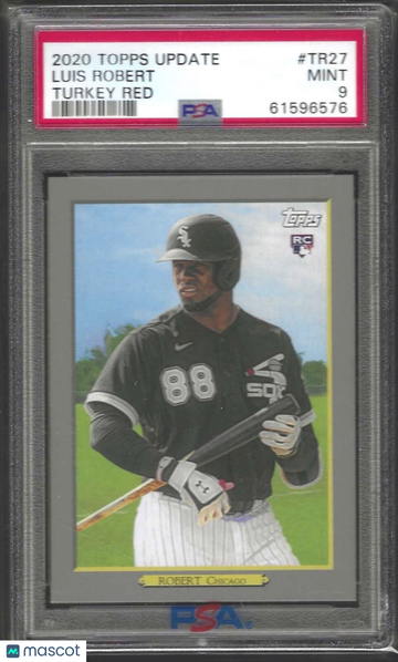 2020 Topps Update Turkey Red Luis Robert #TR27 PSA 9
