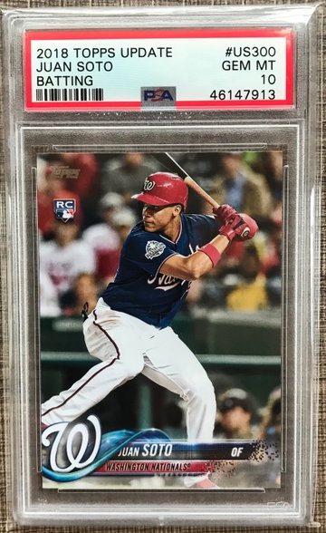 Juan Soto Topps Update US300 PSA 10