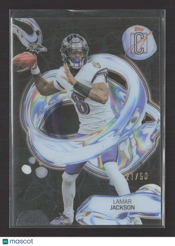 2025 Topps Composite Football Lamar Jackson #FL-3 21/50
