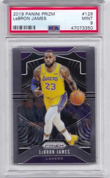 LeBron James 2019 Prizm PSA 9