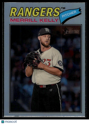 2026 Topps Heritage Merrill Kelly #316 Chrome Refractors