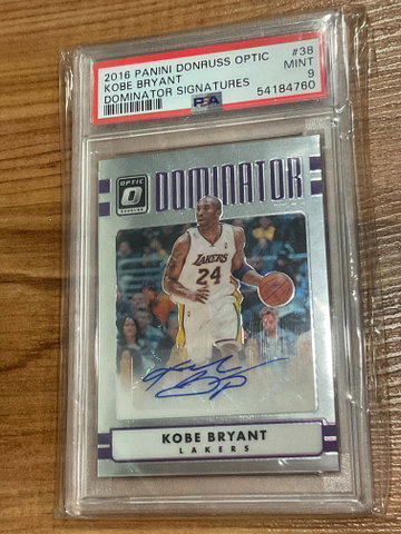 2016 Optic Kobe Bryant Auto 18/25