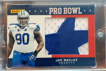 Jay Ratliff 2012 Panini Father's Day Pro Bowl Materials "Star"