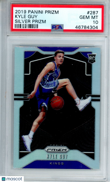 2019 Panini Prizm Kyle Guy #287 Silver PSA 10