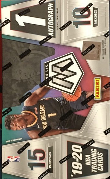 2019-20 Panini Mosaic Basketball Hobby Box