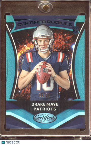 2024 Panini Certified Certified Rookies Drake Maye #3 /50 RC