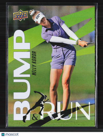 2026 Upper Deck Golf Bump & Run Nelly Korda #BR-4