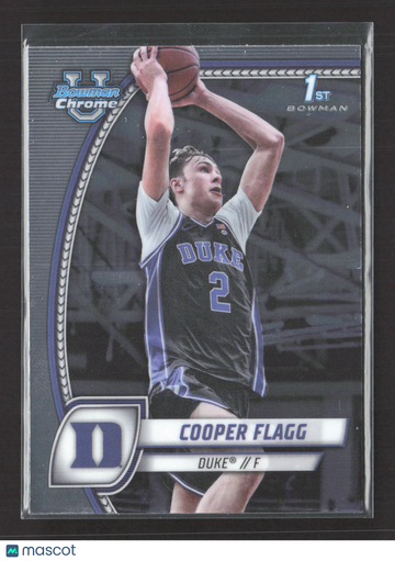 2024 Bowman University Chrome Basketball Cooper Flagg #16