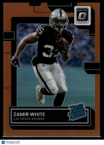 2022 Donruss Optic Zamir White #234 Orange SN RC
