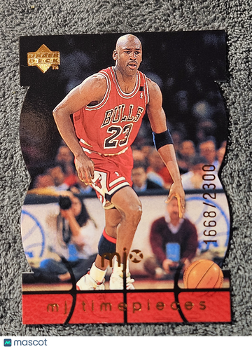 1998 Upper Deck MJX MJ Timeline Timepieces #82 Michael Jordan /2300
