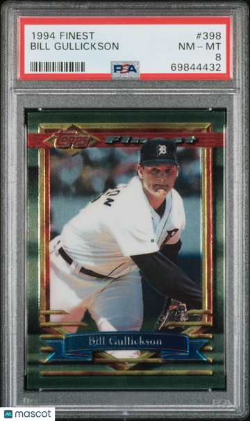 1994 Finest Bill Gullickson #398 PSA 8
