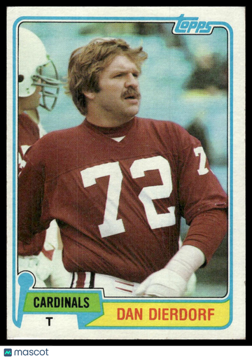 1981 Topps Dan Dierdorf #519