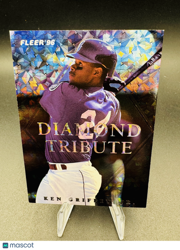 1996 Fleer Diamond Tribute Ken Griffey Jr. #3 of 10