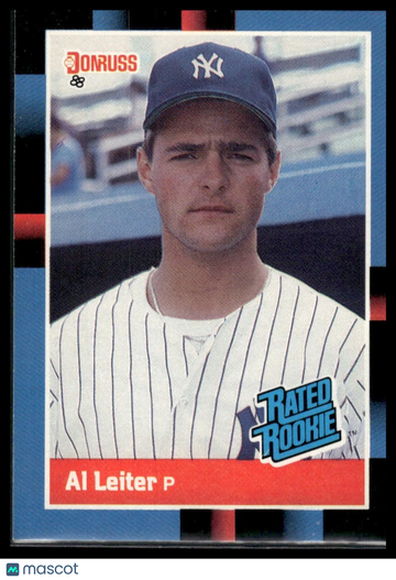 1988 Donruss Al Leiter #43 RC