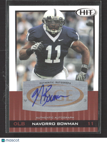 2010 Sage Hit Navorro Bowman #A59