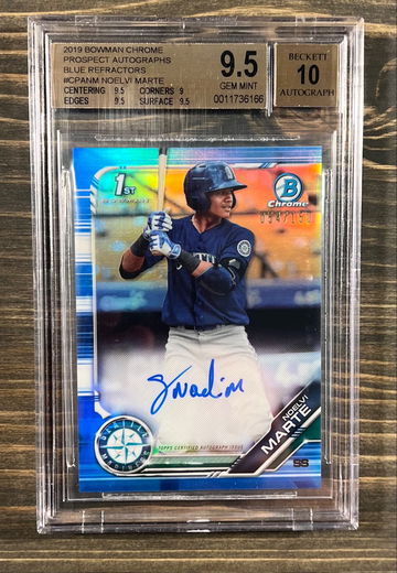 Marte BGS 9.5 Blue Refractor Auto