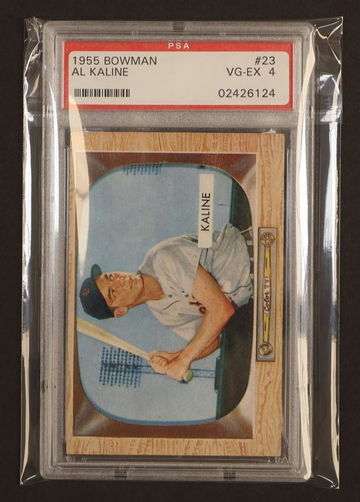 1955 Bowman Al Kaline #23 PSA 4