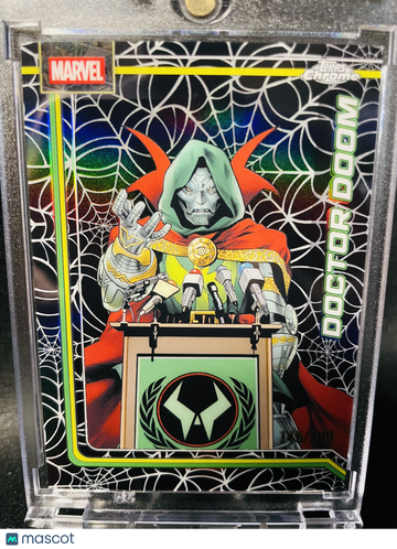 2026 Topps Chrome Marvel Doctor Doom #028 Refractor Card
