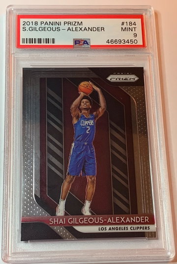 SHAI GILGEOUS-ALEXANDER PRIZM PSA 9