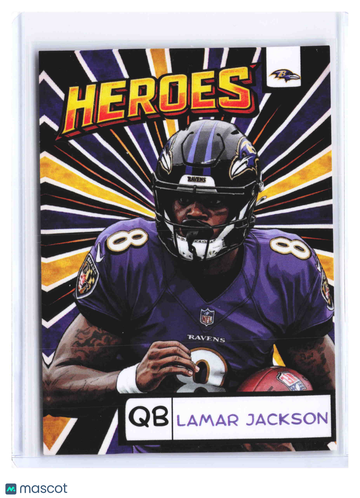 2026 OffSzn Customs Heroes Lamar Jackson #H-21