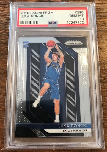 PSA 10 Luka Doncic 2018 Prizm 280