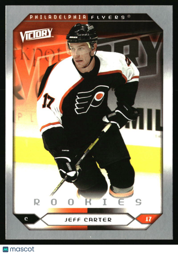 2005-06 Upper Deck Jeff Carter #272 2005-06 Upper Deck Victory Update Philadelphia Flyers