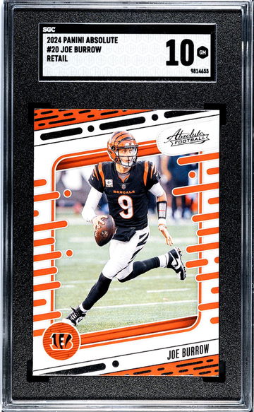 2024 Panini Absolute #20 Joe Burrow Retail SGC 10