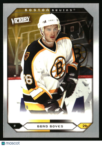 2005-06 Upper Deck Brad Boyes #206 2005-06 Upper Deck Victory Update Boston Bruins