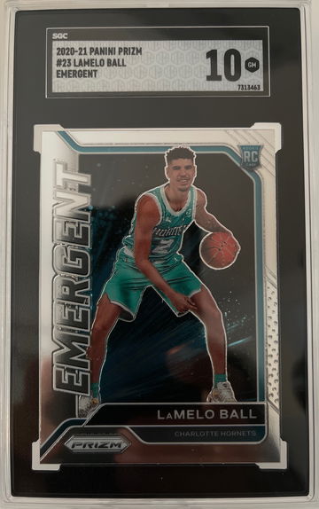 2020-2021 Lamelo Ball Emergent SGC Gem Mint 10